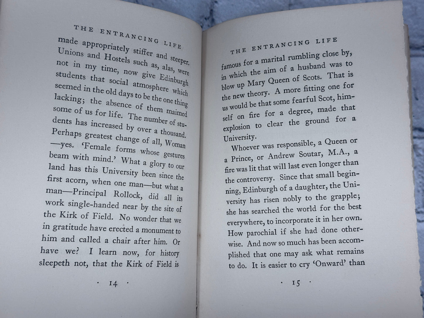 The Entrancing Life by J. M. Barrie [First Edition · First Print · 1930]