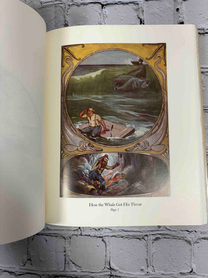 Just So Stories by Rudyard Kipling, 1987 Children's Classics hardcover - color plate How the Whale Got His Throat