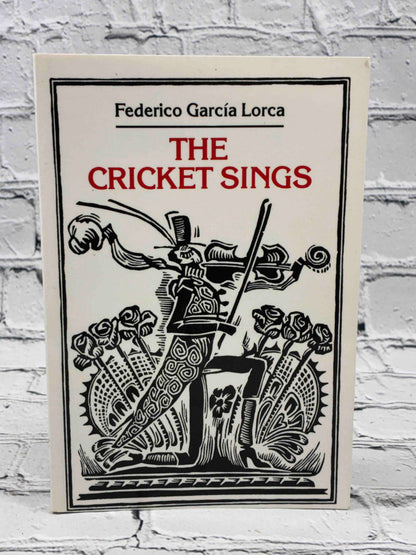 The Cricket Sings by Federico Garcia Lorca, New Directions Paperback - front cover