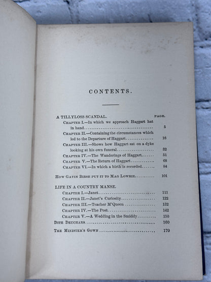 The Tillyloss Scandal by J.M. Barrie [1893]