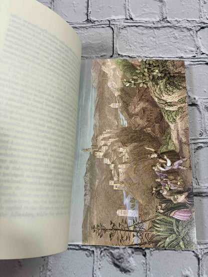 Tales of the Alhambra by Washington Irving, 1994 Ediciones Miguel Sanchez Paperback - color illustration plate of Granada
