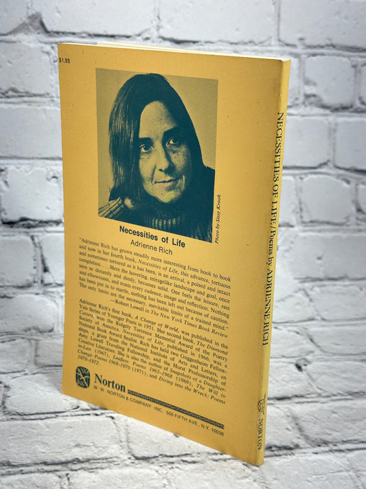 Necessities Of Life: Poems by Adrienne Rich