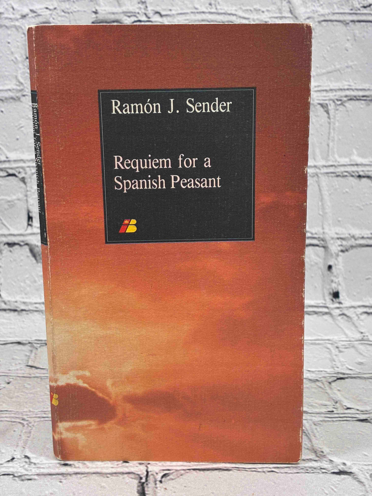 Requiem for a Spanish Peasant by Ramon J. Sender, 1986 Iberia Paperback - front cover