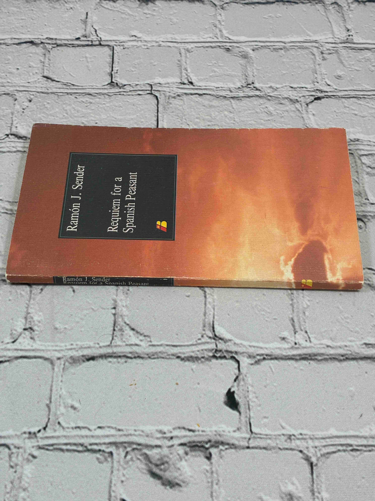 Requiem for a Spanish Peasant by Ramon J. Sender, 1986 Iberia Paperback - spine and front cover