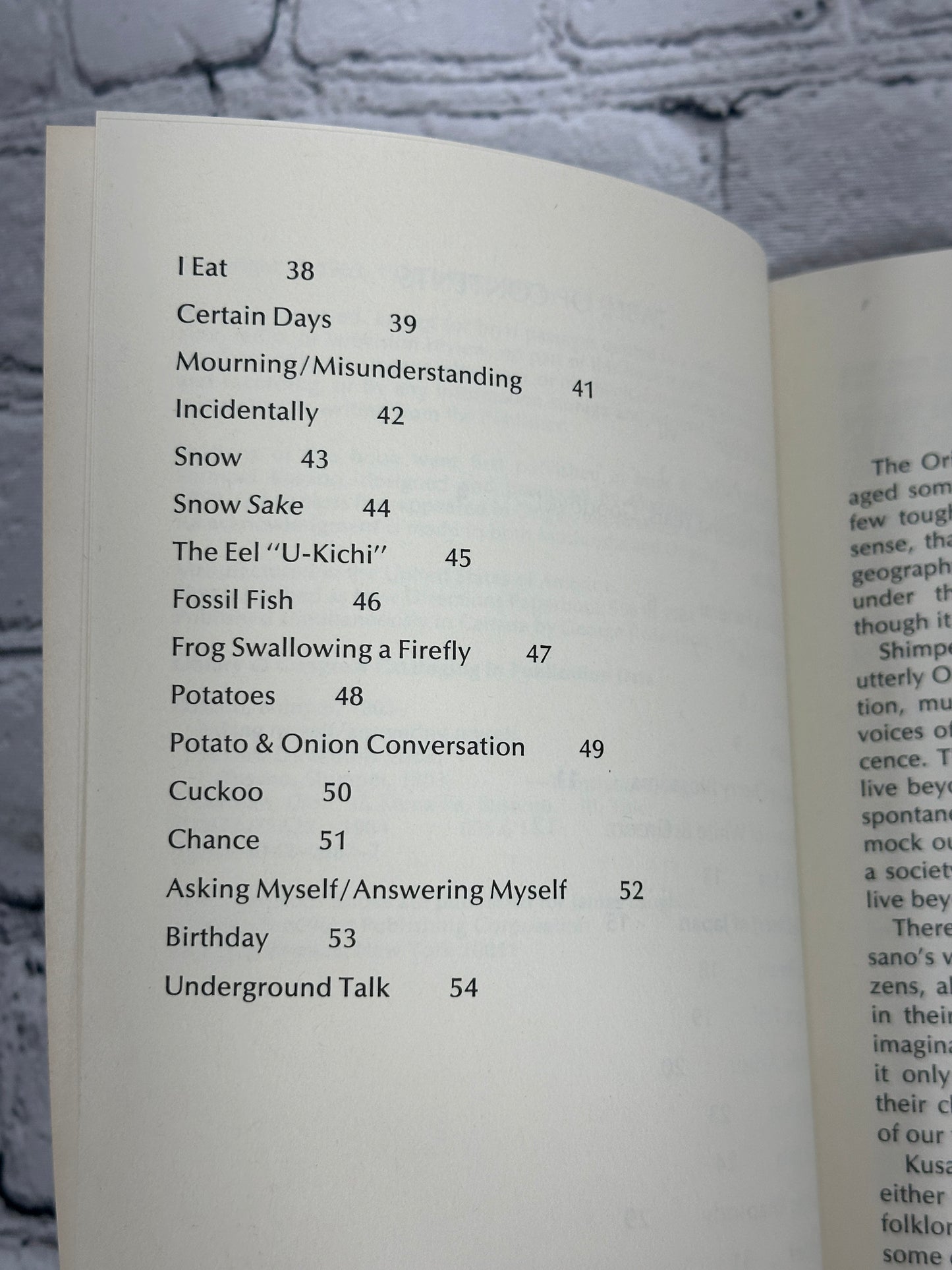 Asking Myself, Answering Myself: Poems by Shimpei Kusano [1984]