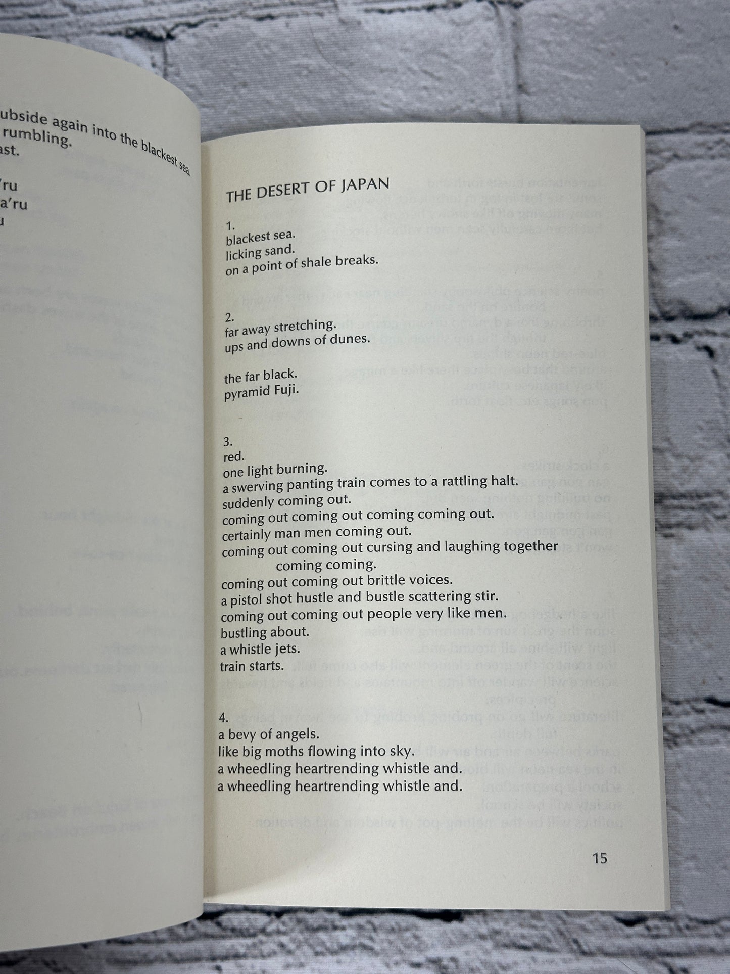 Asking Myself, Answering Myself: Poems by Shimpei Kusano [1984]