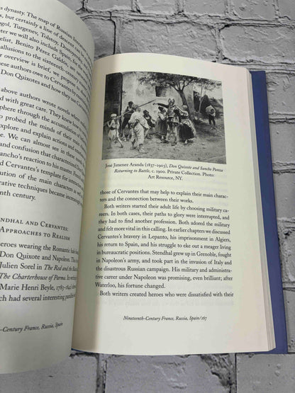 Fighting Windmills: Encounters with Don Quixote by Manuel Duran and Fay R. Rogg, 2006 Yale University Press Hardcover - sample page with Jimenez Aranda illustration