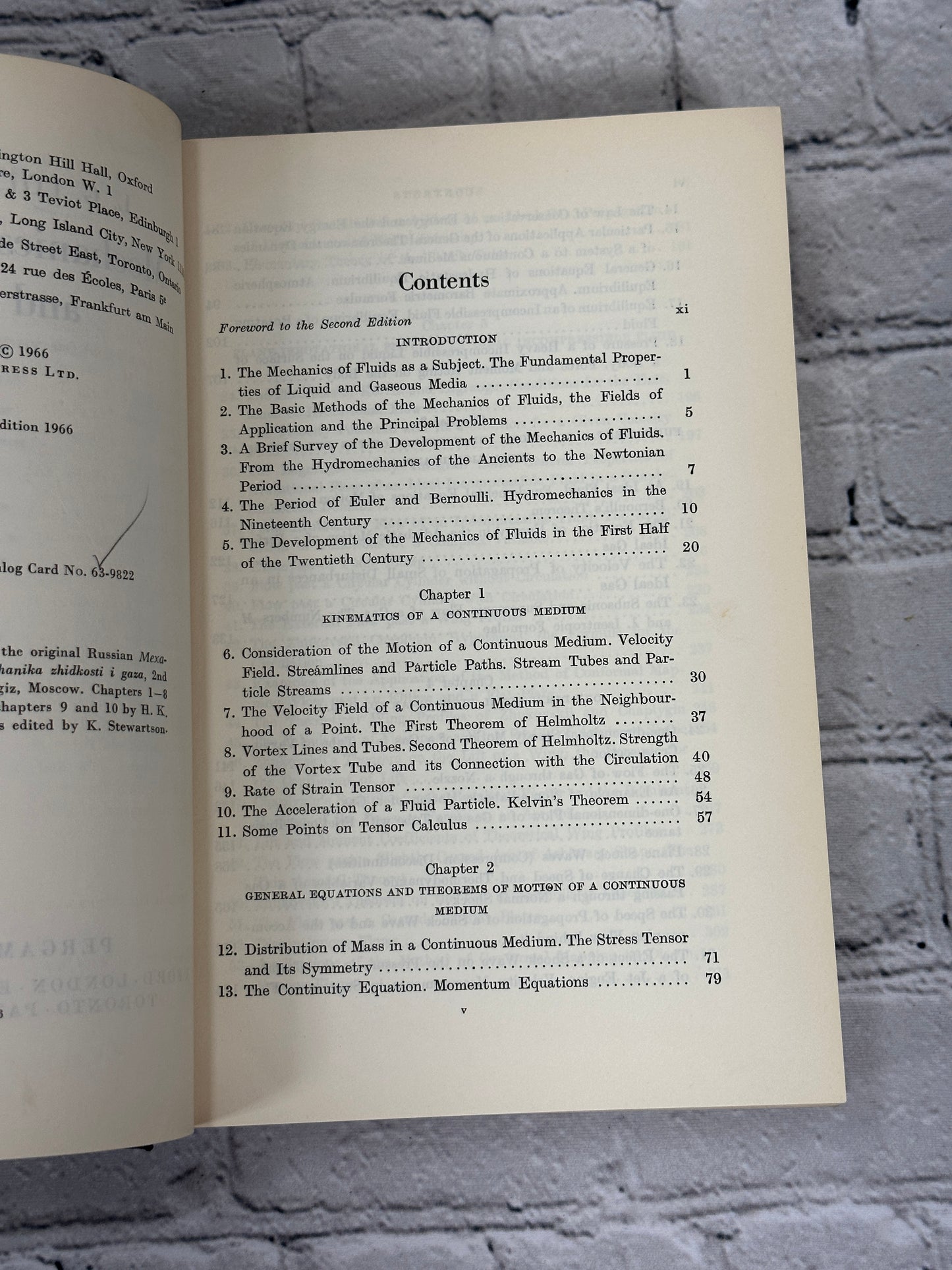 Mechanics of Liquids and Gases by L.G. Loitsyanskii [1966 · 1st English Edition]