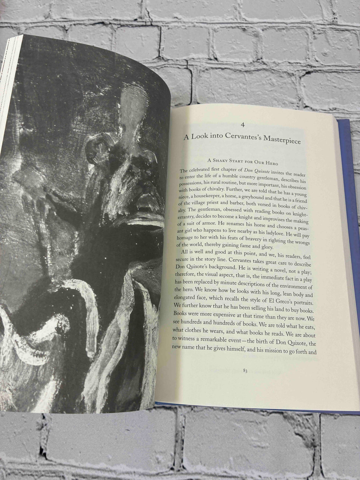 Fighting Windmills: Encounters with Don Quixote by Manuel Duran and Fay R. Rogg, 2006 Yale University Press Hardcover - chapter 4 opening with illustration