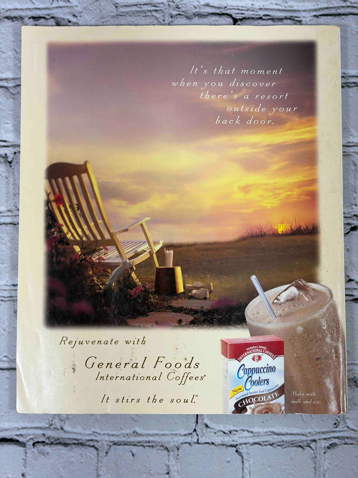 Martha Stewart Living June 1999 (Number 70), 1999 magazine - rear cover advertisement
