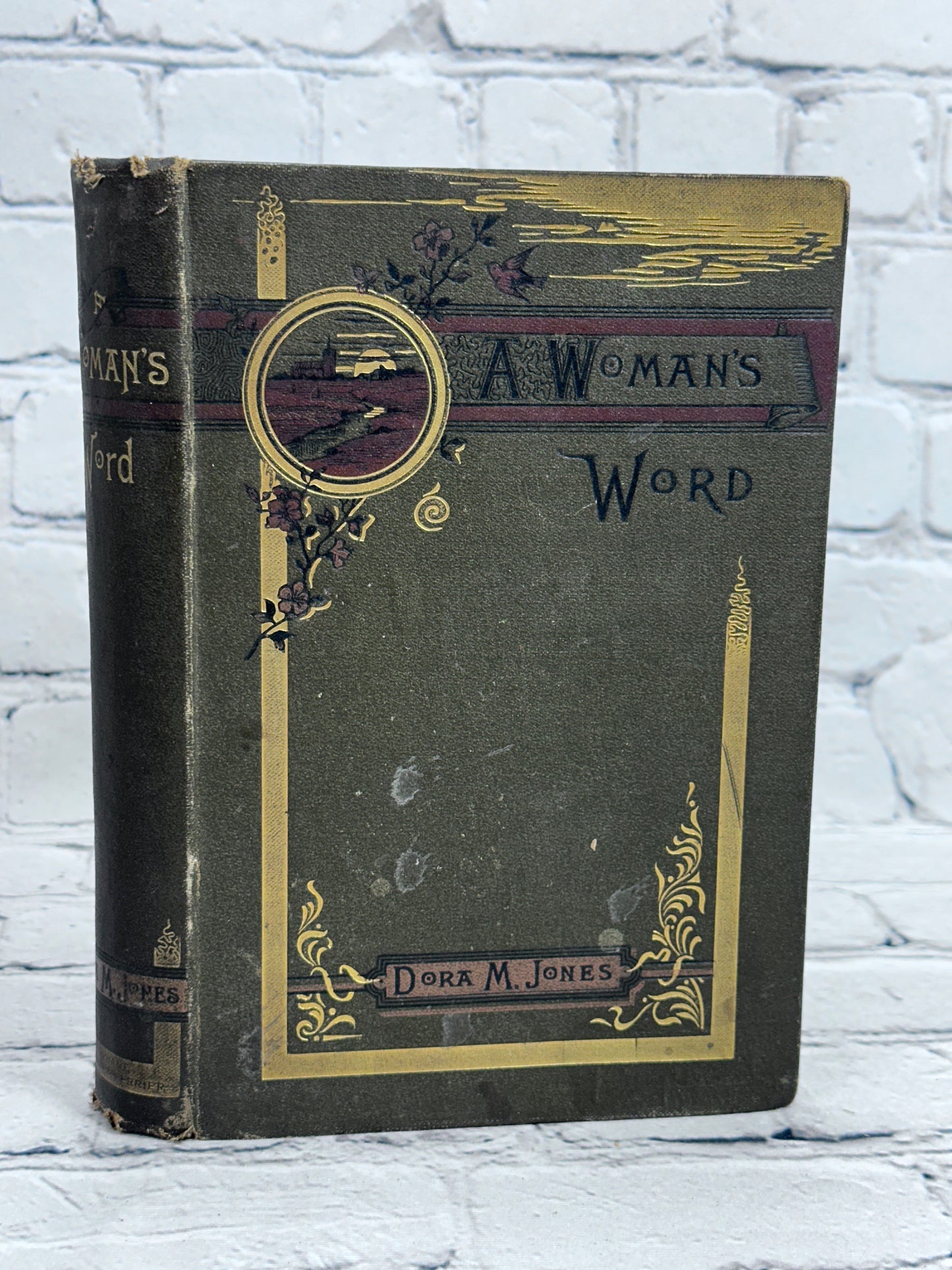 A Woman's Word by Dora M. Jones [1st Edition · 1892]