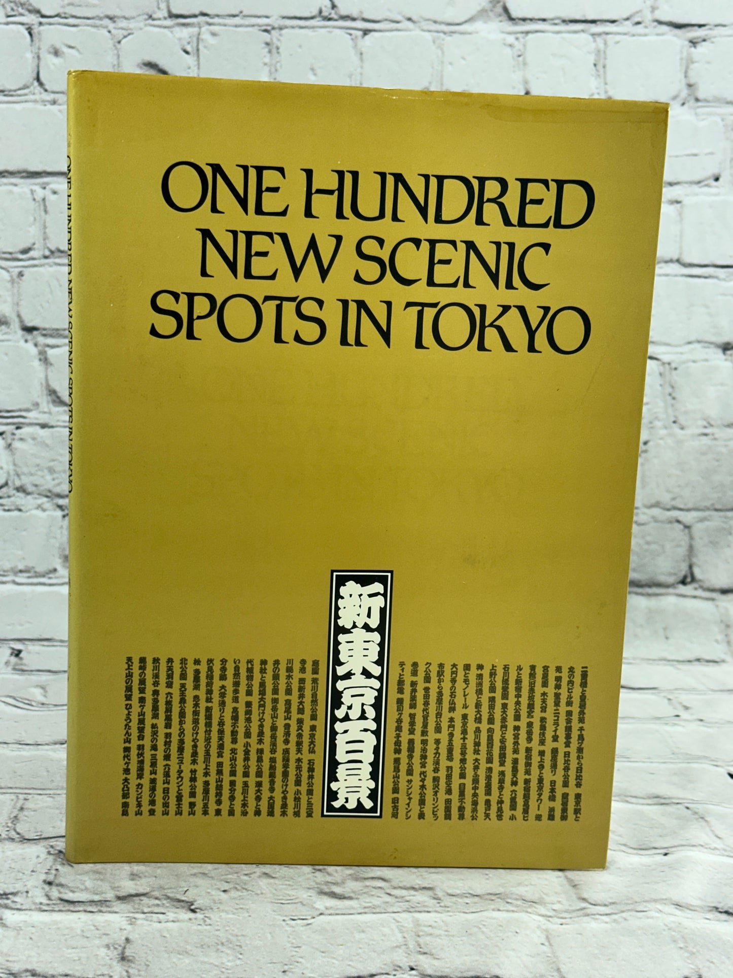 One Hundred New Scenic Spots in Tokyo [1983]