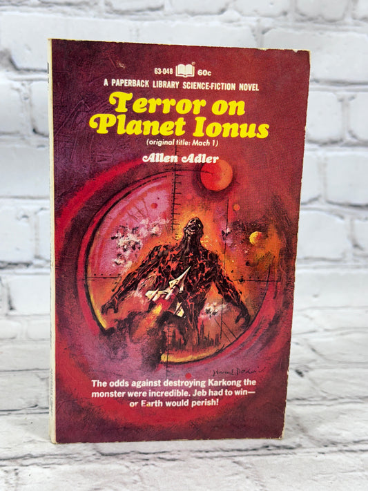 Terror on Planet Ionus (Mach 1) by Allen Adler [1969]