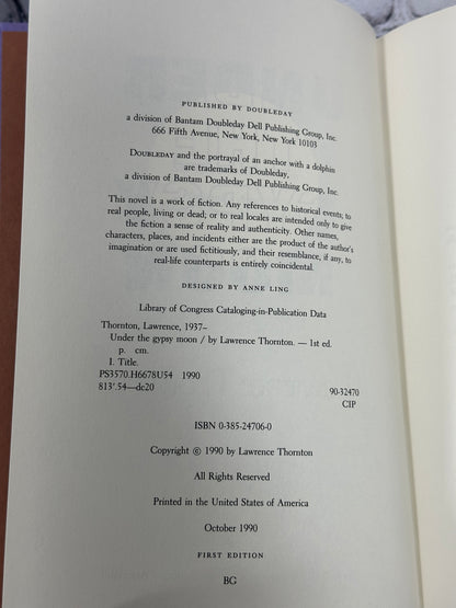 Under the Gypsy Moon by Lawrence Thornton [1st Edition · 1990]