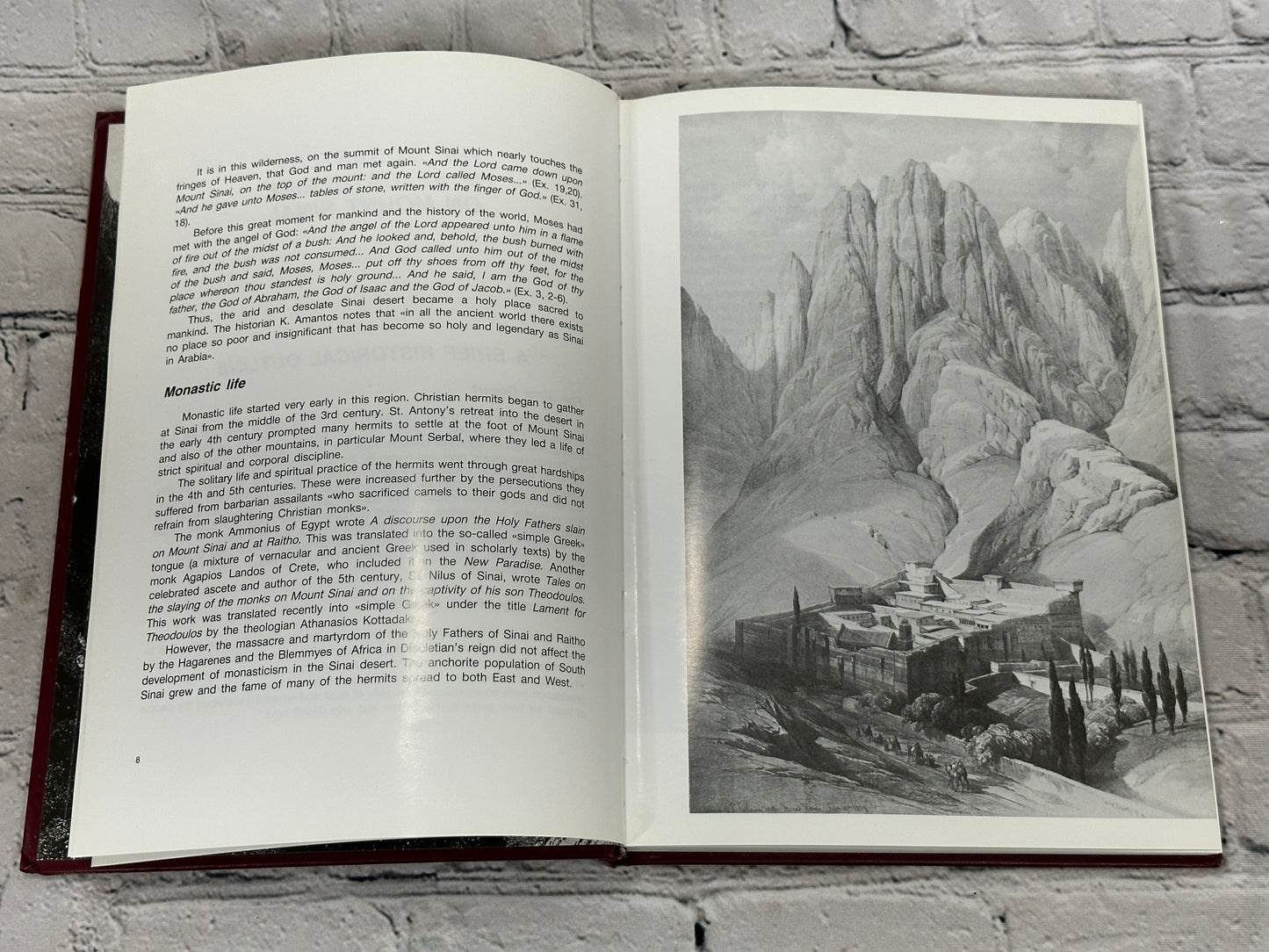 The Monastery of St. Catherine's on Mount Sinai by Athanasios Paliouras [1985]