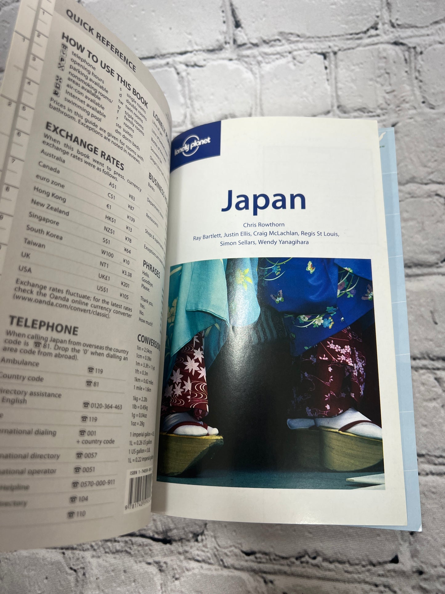 Lonely Planet Japan By Chris Rowthorn, Justin Ellis, et al. [9th Edition · 2005]