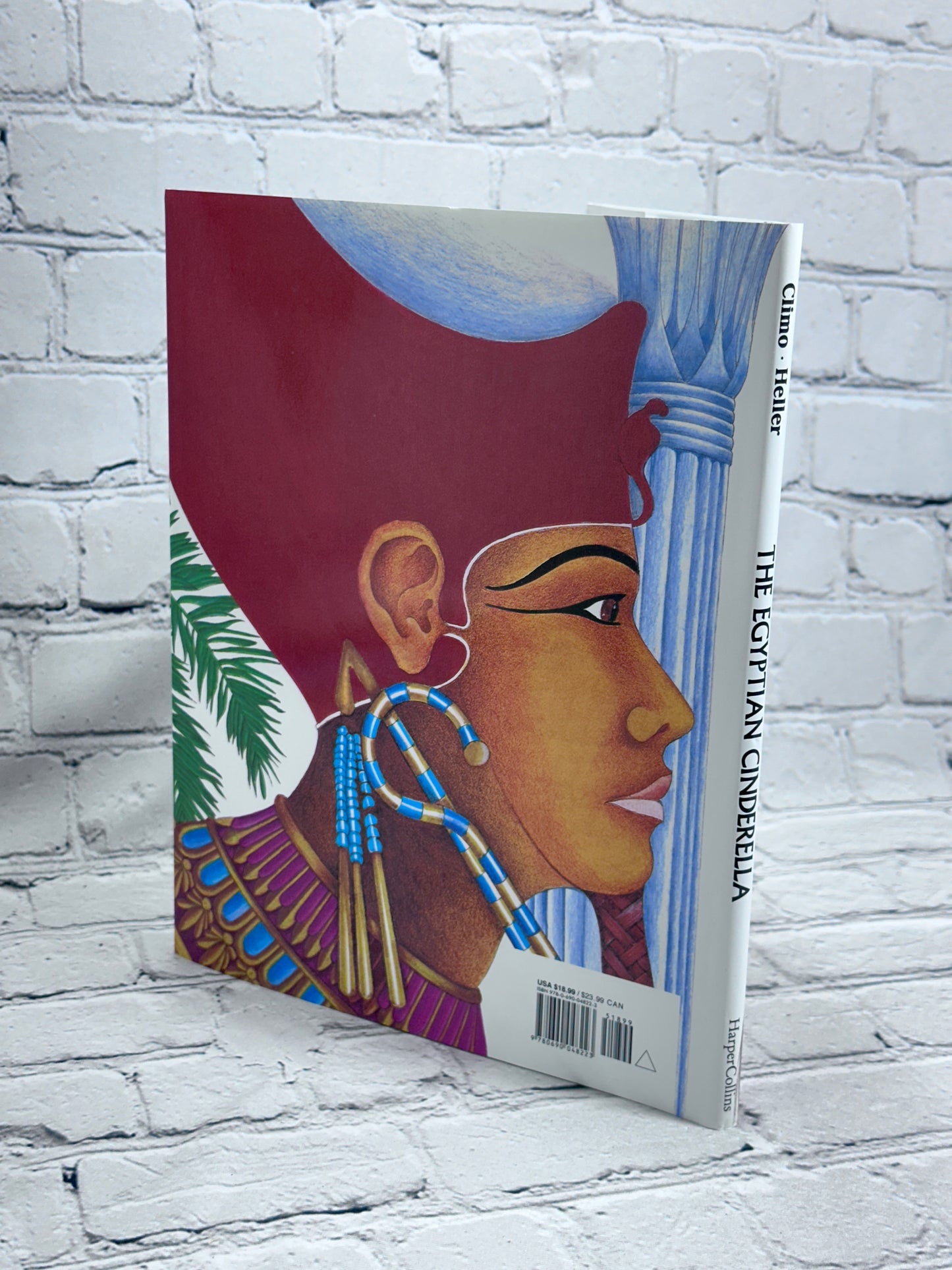 The Egyptian Cinderella by Shirley Climno [1st Harper Trophy Edition · 1992