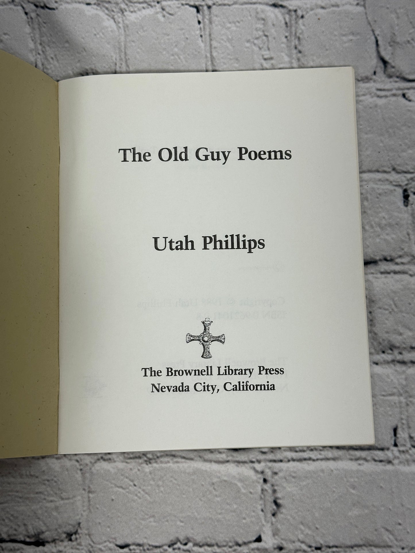 The Old Guy Poems by Utah Phillips [1988]