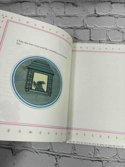 Little Grey Rabbit's Party by Alison Uttley, 1990 Gallery Books hardcover - interior page