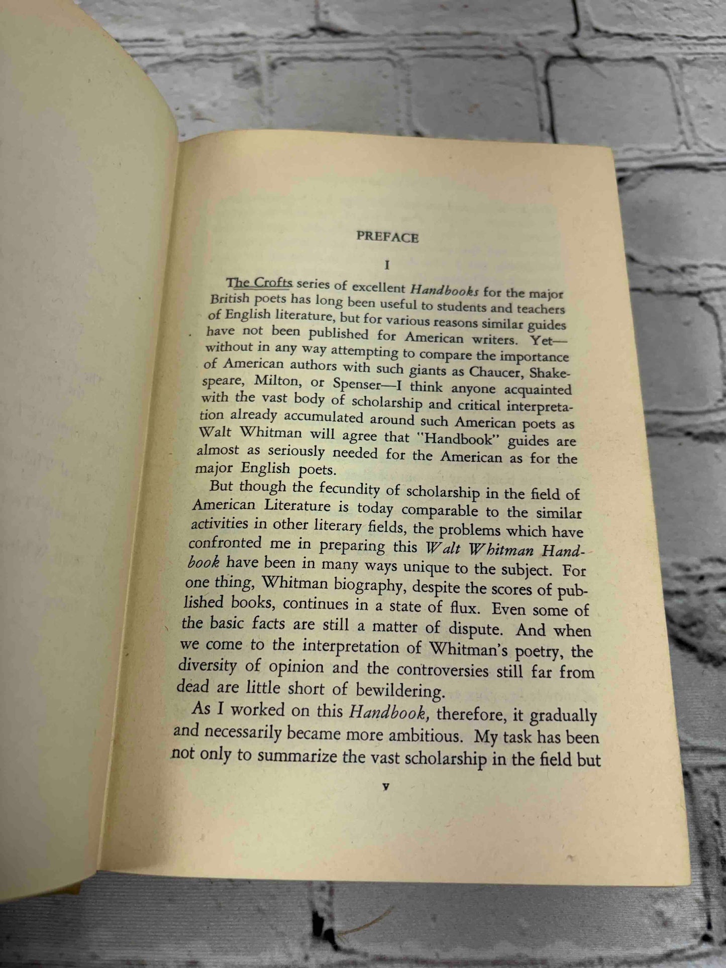Walt Whitman Handbook