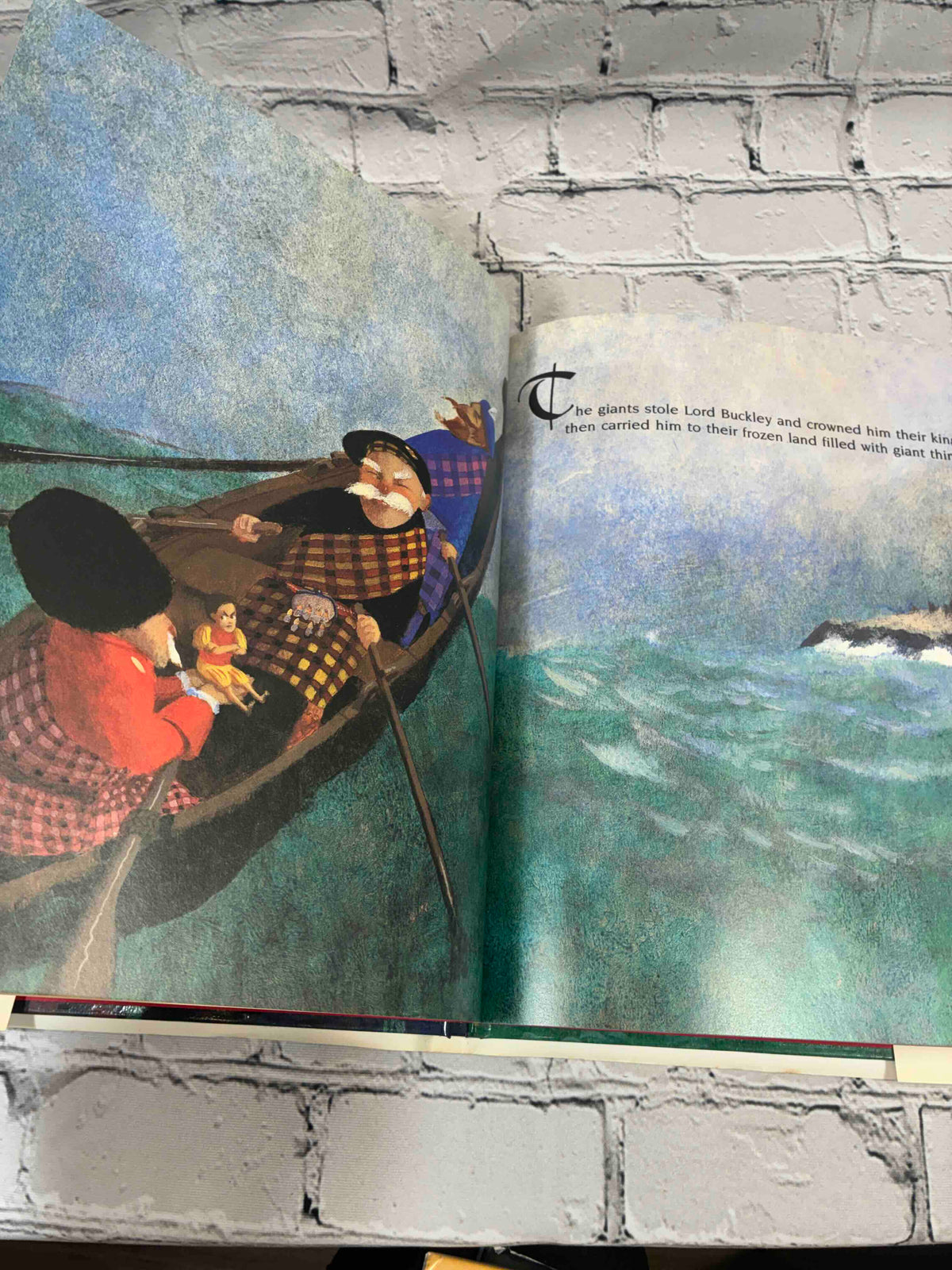 His Royal Buckliness by Kevin Hawkes, 1992 first edition hardcover - interior illustration