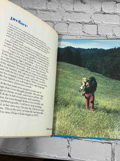 Koko's Story by Francine Patterson, 1987 Scholastic hardcover - preface