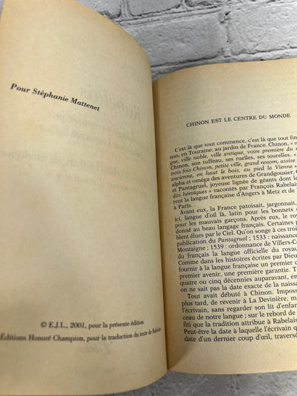 Francois Rabelais: Une anthologie presentee par Sebastien Lapaque [French ·2001]