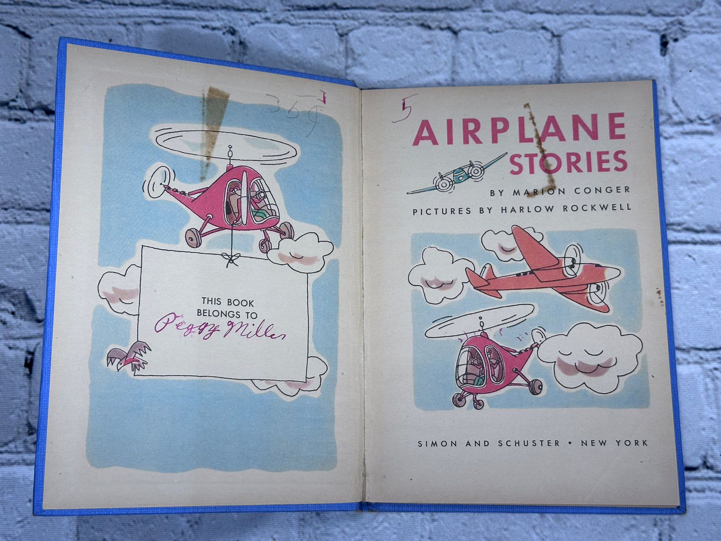 Airplane Stories by Marion Conger [A Sandpiper Book · 1951]