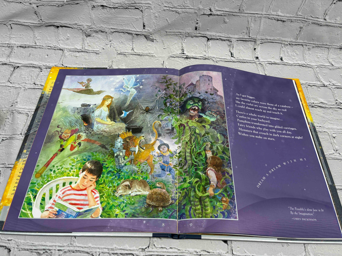 Dream: A Tale of Wonder, Wisdom and Wishes by Susan V. Bosak, 2004 hardcover - interior illustration