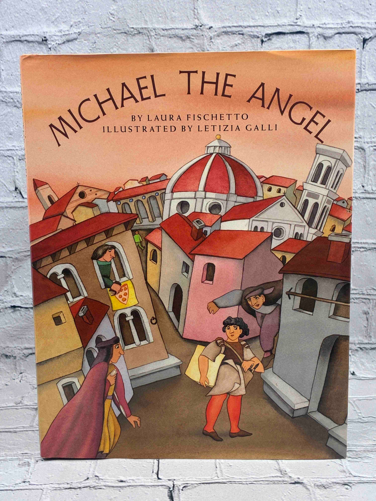 Michael the Angel by Laura Fischetto, 1993 Doubleday hardcover - front of dust jacket