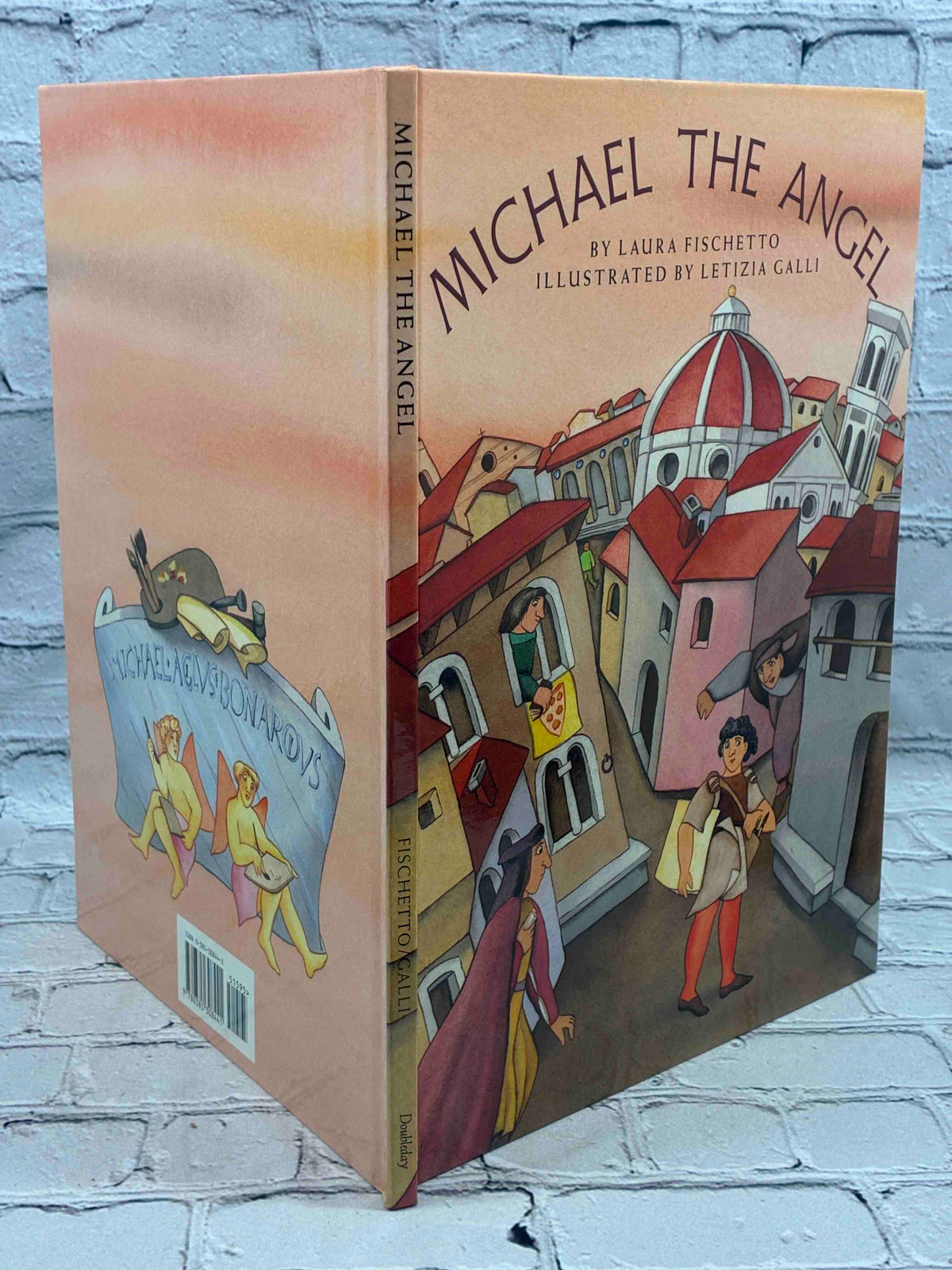 Michael the Angel by Laura Fischetto, 1993 Doubleday hardcover - dust jacket and spine