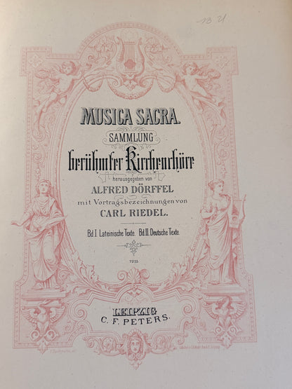 Musica Sacra: Sammlung berühmter Kirchenchöre