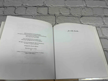 The Tenth Good Thing About Barney by Judith Viorst, ex-library hardcover - copyright and dedication pages