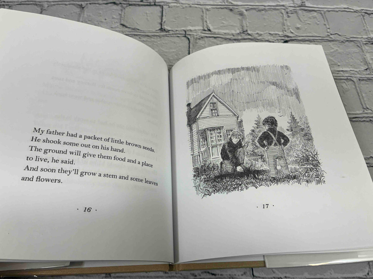 The Tenth Good Thing About Barney by Judith Viorst, ex-library hardcover - interior illustration