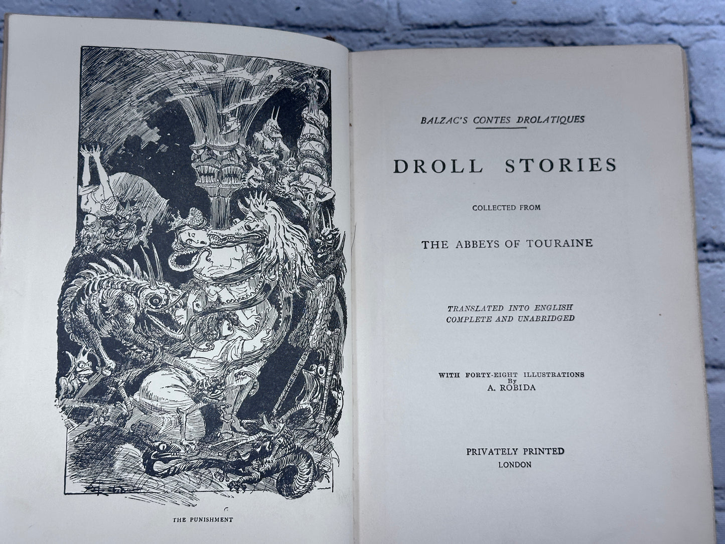 Balzac's Droll Stories illus Albert Robida [Privately printed · Early 1900s]