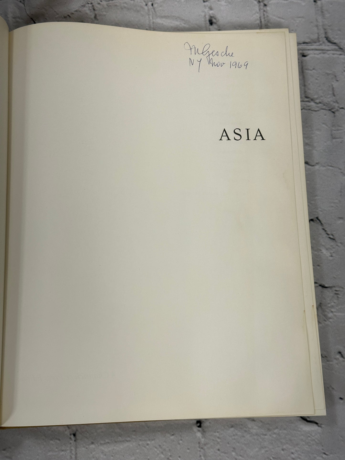 Asia: A Natural History by Pierre Pfeffer