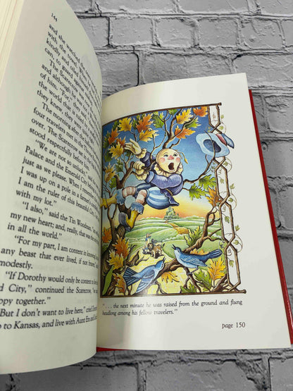 The Wizard of Oz by L. Frank Baum, 1986 Golden Classic hardcover - color illustration