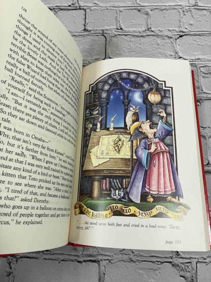 The Wizard of Oz by L. Frank Baum, 1986 Golden Classic hardcover - color illustration