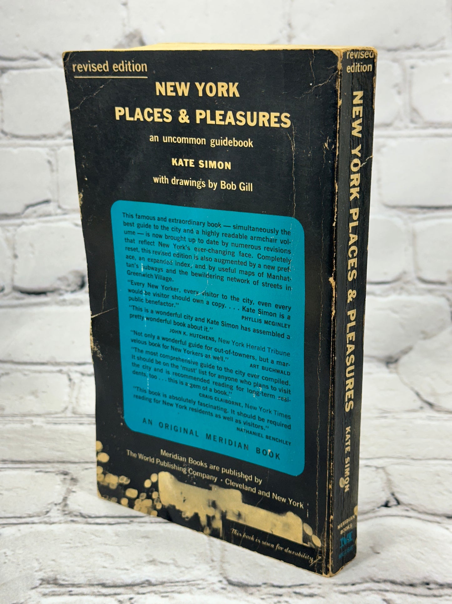 New York Places & Pleasures, An Uncommon Guidebook By Kate Simon [1963]