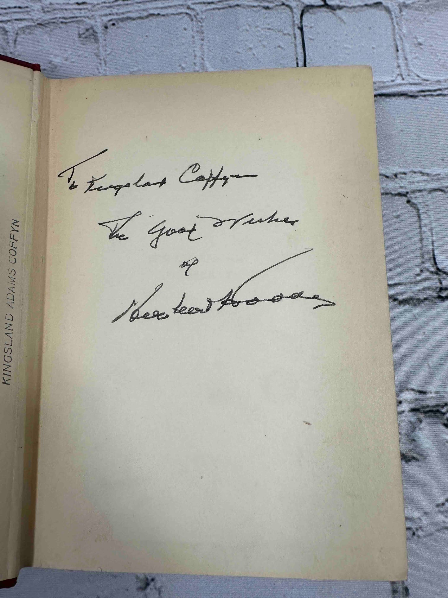 The Challenge to Liberty (SIGNED)