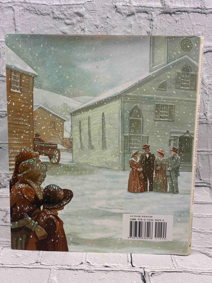 The Christmas Miracle of Jonathan Toomey by Susan Wojciechowski, hardcover with CD - rear of dust jacket