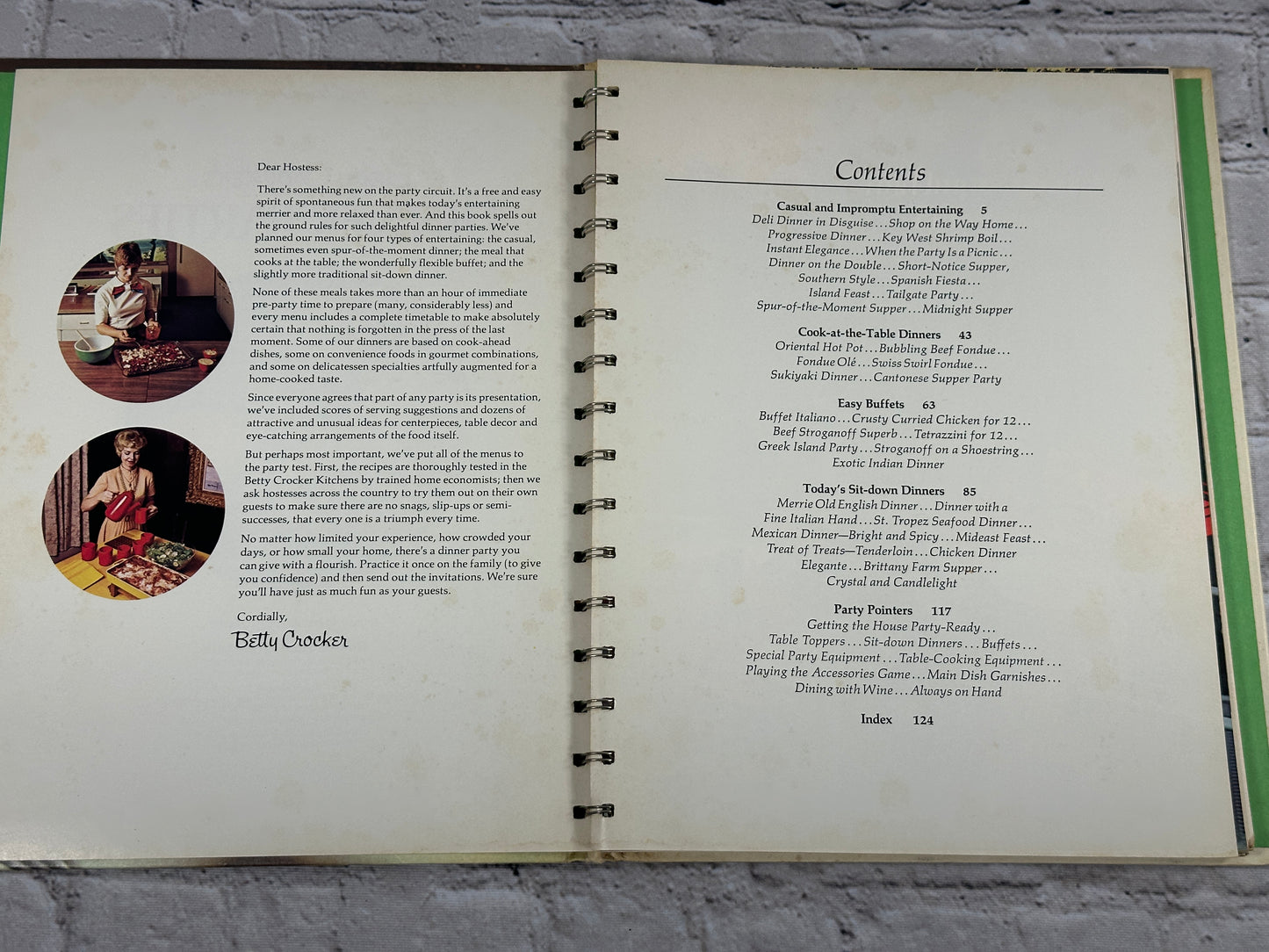 Betty Crocker's Dinner Parties [Golden Press · 6th Printing · 1977]