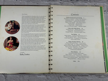 Betty Crocker's Dinner Parties [Golden Press · 6th Printing · 1977]