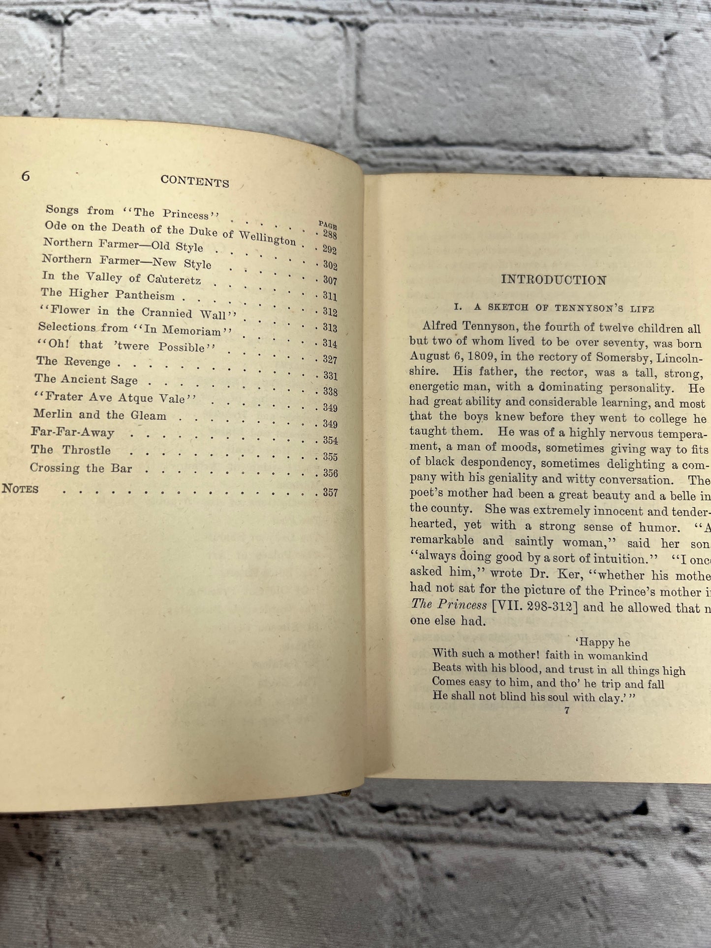 Tennyson Selected Poems Reynolds Antique [1913 · Lake English Classics]