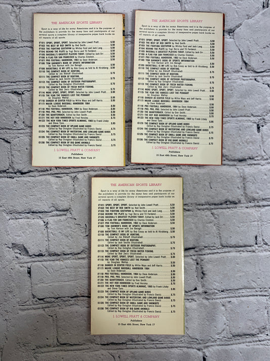 The Compact Book Outdoorsman's Library [3 Book Lot · 1965]