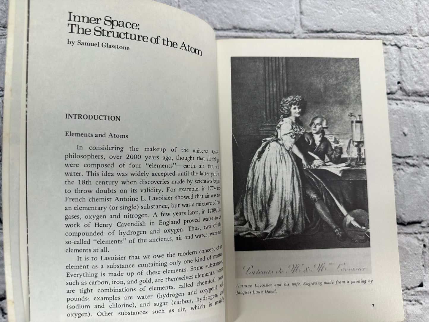 Inner Space: The Structure of the Atom by Samuel Glasstone [1972]