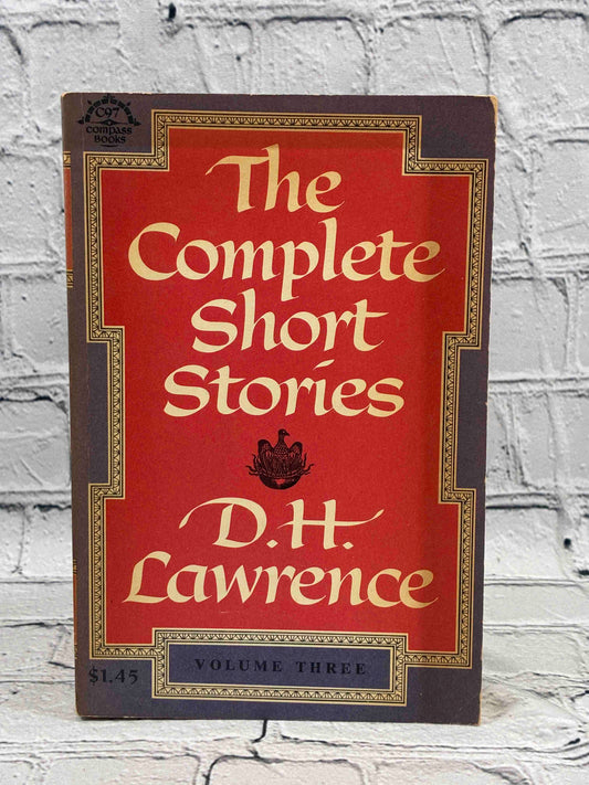 The Complete Short Stories of D.H. Lawrence Volume Three, 1965 Viking Compass paperback - front cover