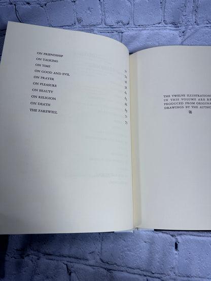 The Prophet by Kahlil Gibran [Illustrated · Alfred Knopf · 1989]