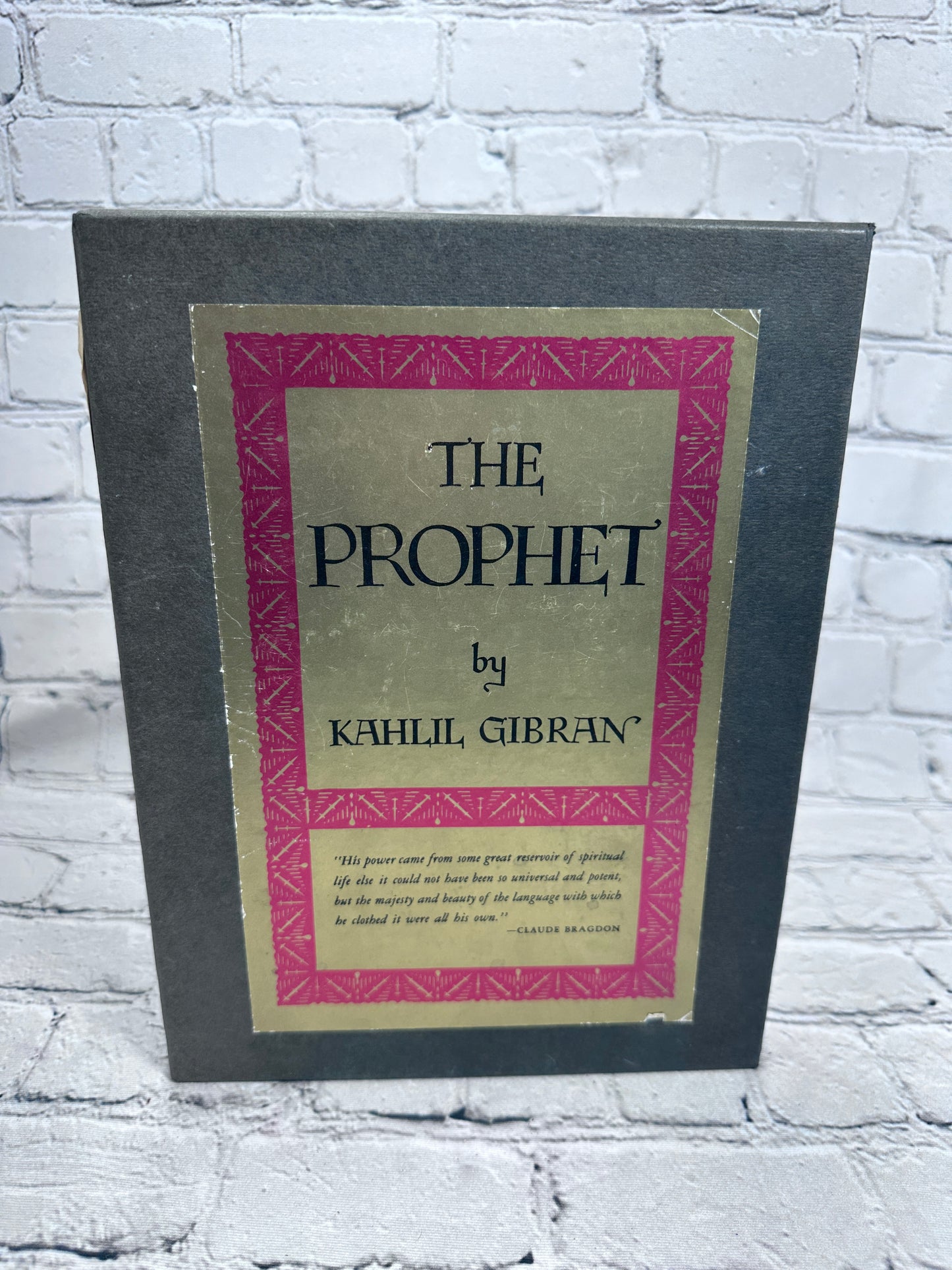 The Prophet by Kahlil Gibran [Illustrated · Alfred Knopf · 1989]