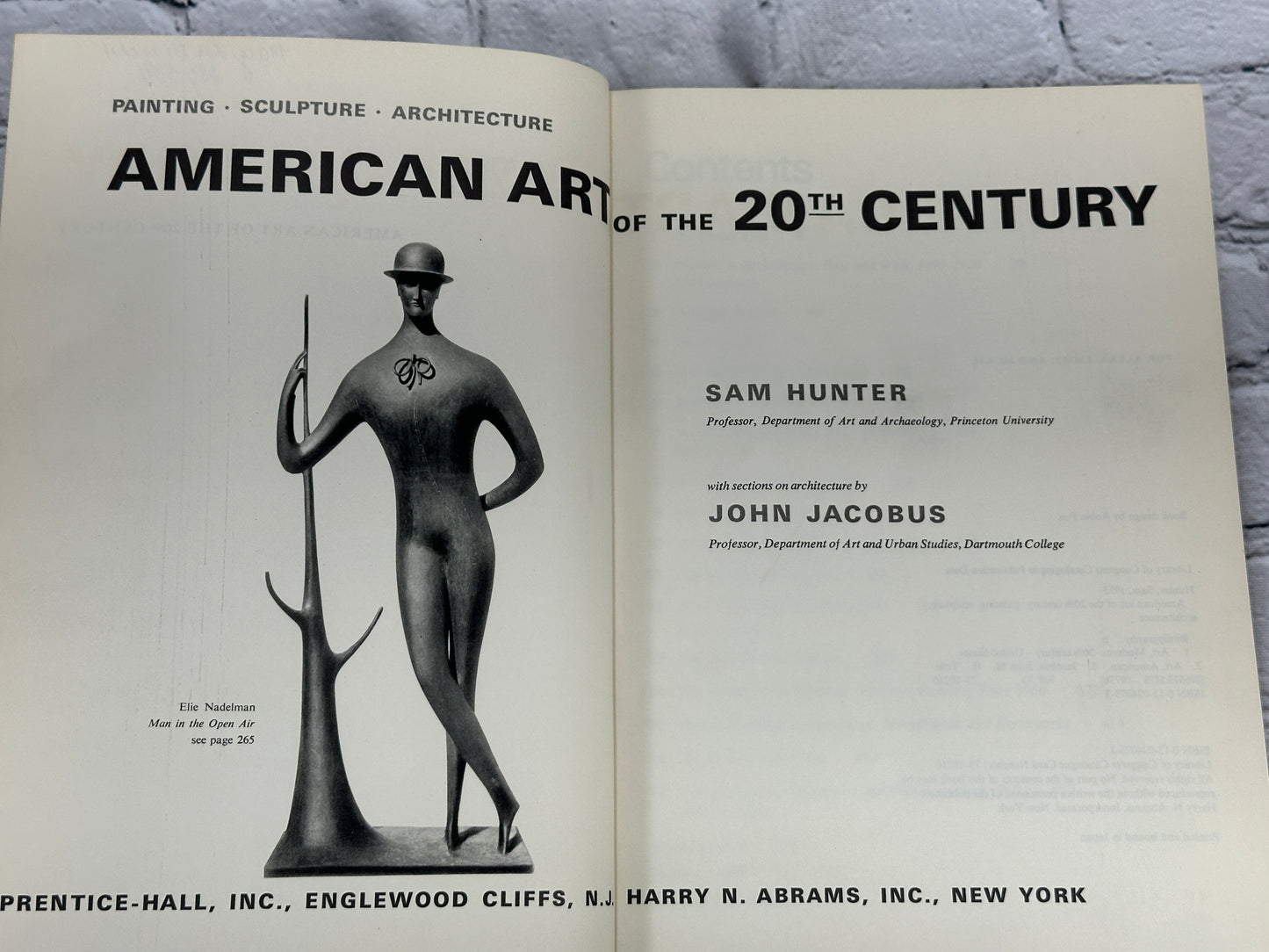 American Art of the 20th Century by Sam Hunter and John Jacobus [1973]